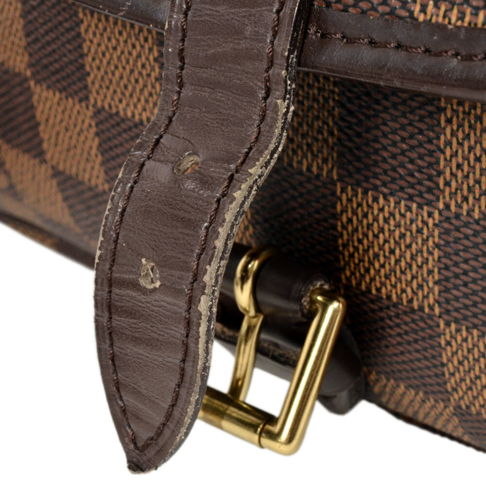 LOUIS VUITTON Authentic Brown Damier Shoulder Bag - Picture 7 of 9